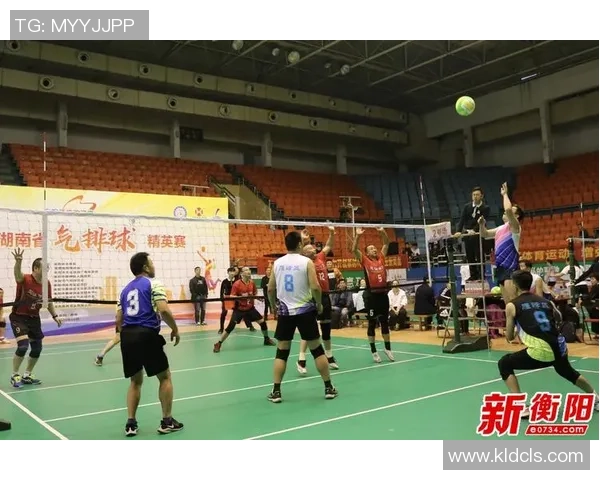 第十四届湖南省体育体系气排球比赛在岳阳举办